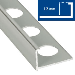 Alumiinilista L 12 mm